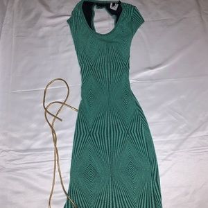 Aqua/Teal Bodycon Dress